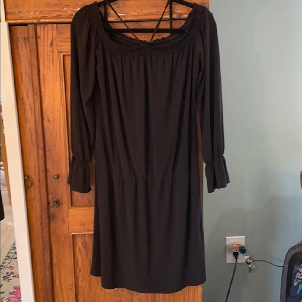 Black Laundry by Design off shoulder dress Sz L